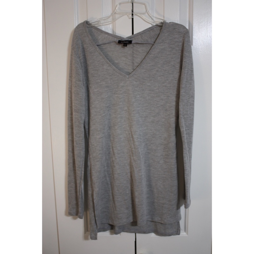 Heather Grey Ambiance Tunic Sweater